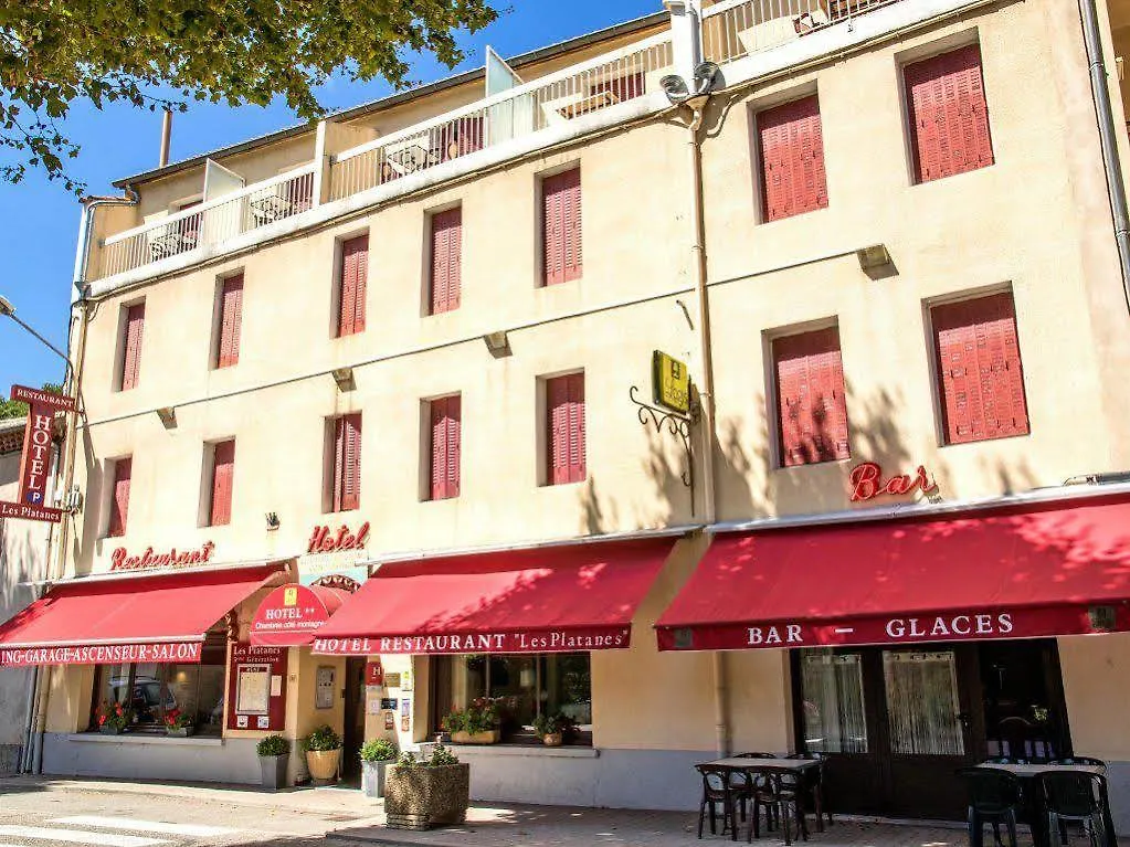 Hotel Et Appartements Les Platanes Thueyts
